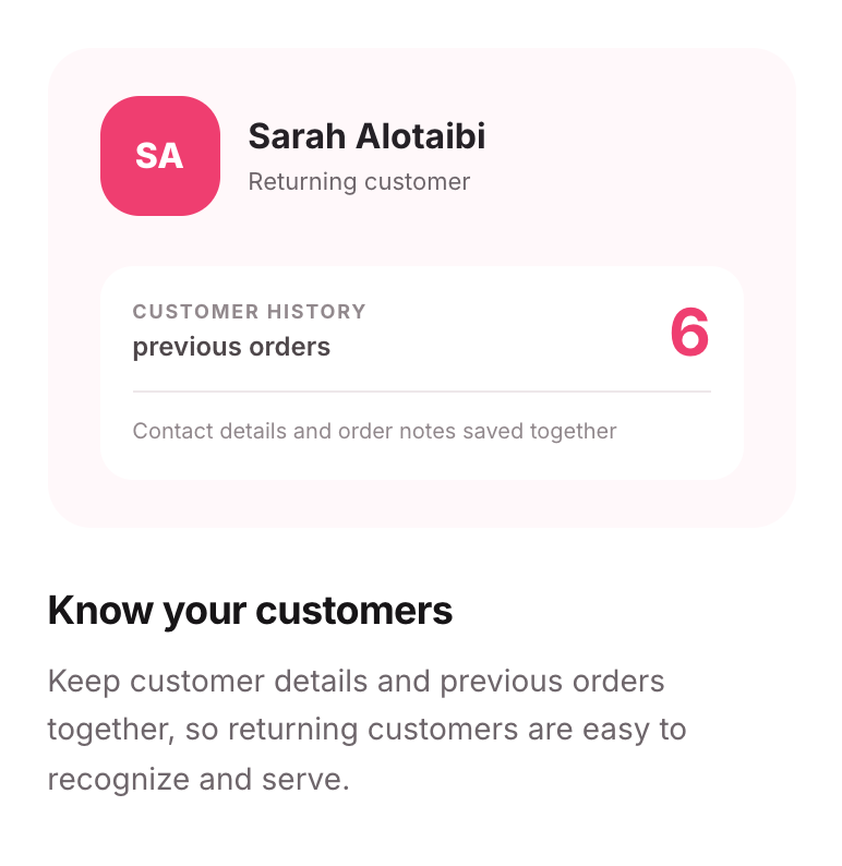 Know your customers